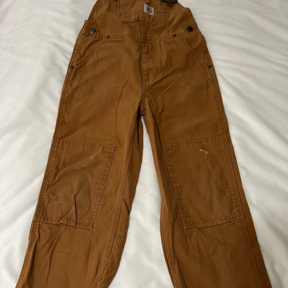 Carhartt Brown Overalls size 5 kids